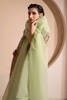 Apple Green Printed Raw Silk Salwar Kameez (3-Piece) - Image 10