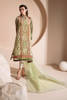 Apple Green Printed Raw Silk Salwar Kameez (3-Piece) - Image 8