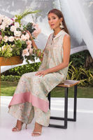 Sage Mint Digital Print Pure Silk Co-ord Set (2-Piece) - Image 6