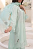 Pakistani Mint Green Embellished Silk Salwar Kameez (3-Piece) - Image 5