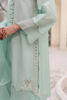 Pakistani Mint Green Embellished Silk Salwar Kameez (3-Piece) - Image 8