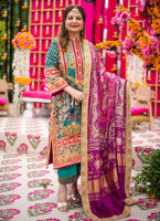 Emerald Green Zardozi Pure Silk Sherwani Kurta (3-Piece) - Image 2