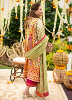 Pakistani Mint Green Zardozi Pure Silk Salwar Kameez (3-Piece) - Image 6