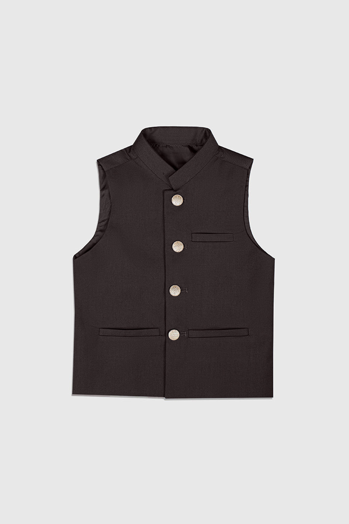 Deep Olive Suiting Waistcoat (1-Pc) - Image 1