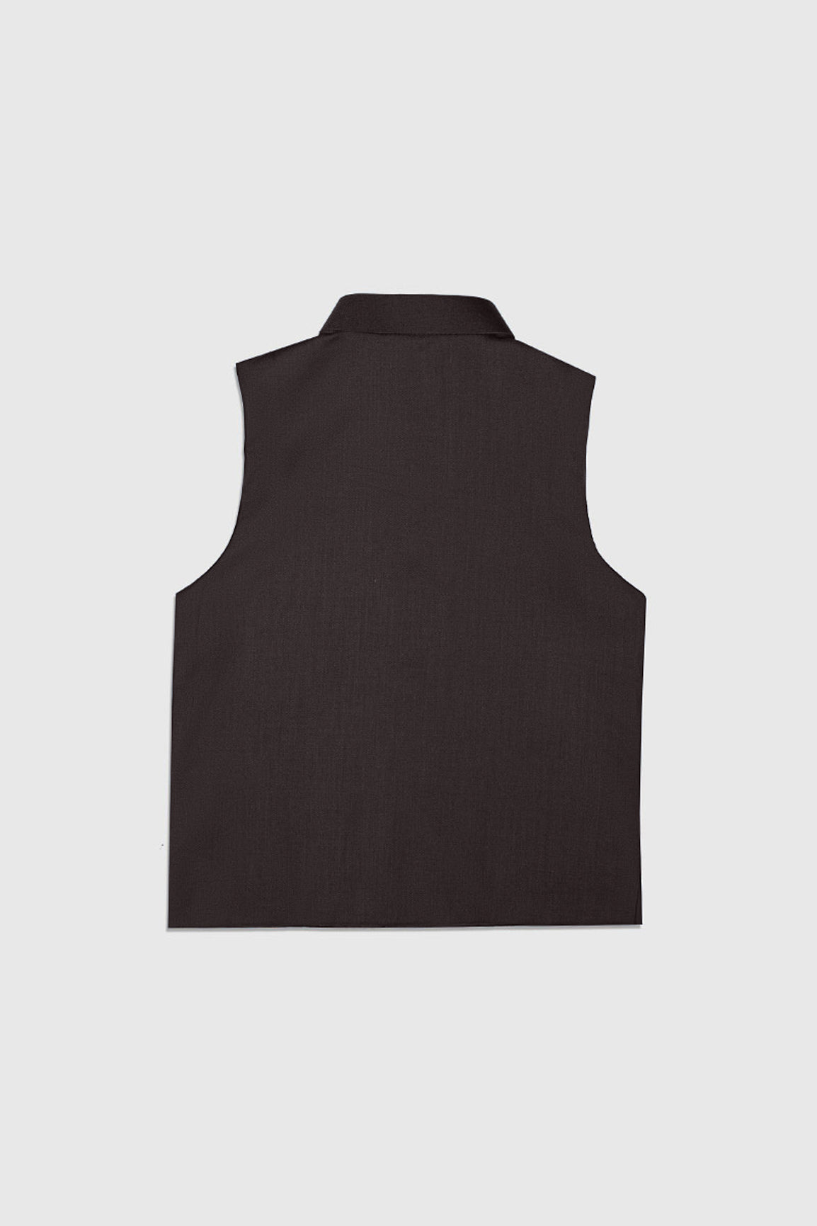 Deep Olive Suiting Waistcoat (1-Pc) - Image 3