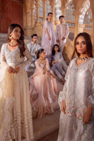 Grey Embroidered Luxe Cotton Lorex Salwar Kameez (3-Piece) - Image 6