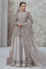 Grey Swarovski & Pearl Jamawar Sharara (3-Piece) - Image 3