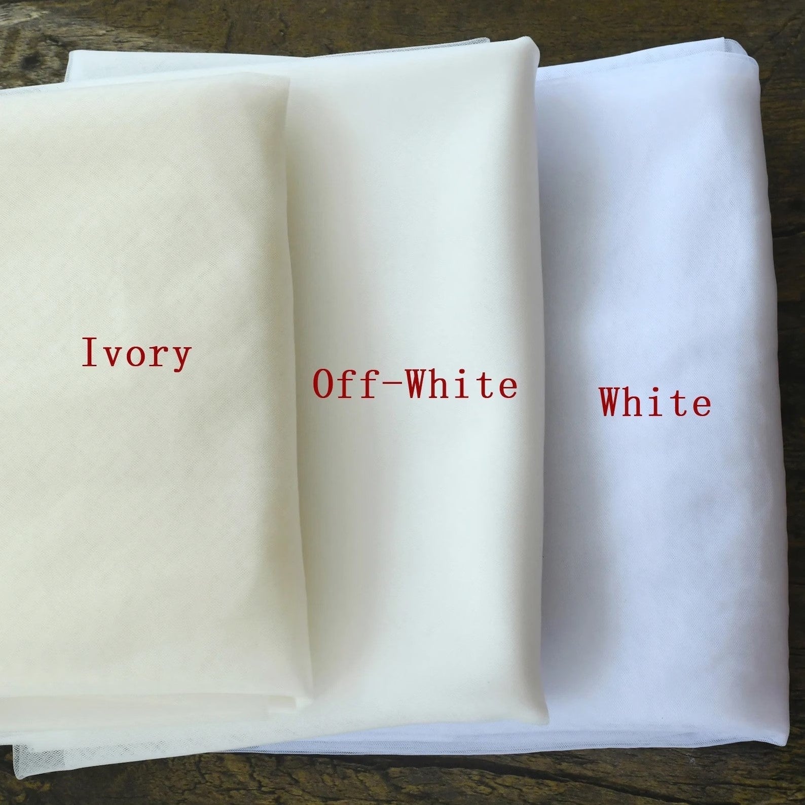 Pakistani Off-White Lace Satin A-Line Wedding Gown (1-Pc) - Image 2