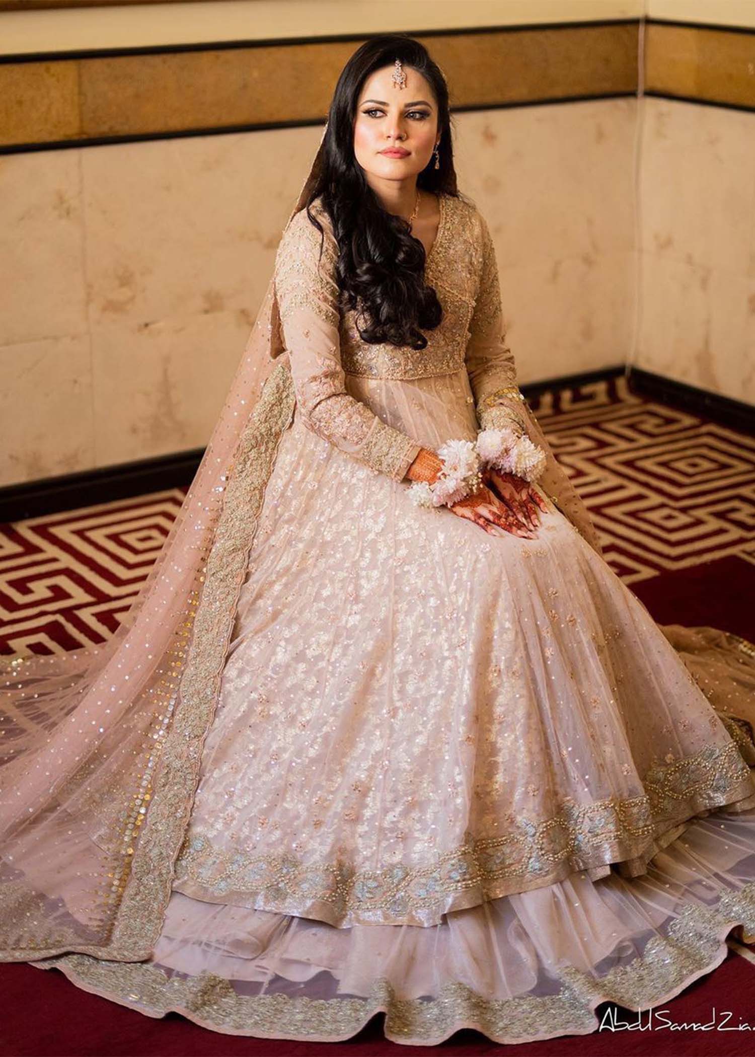 Ivory Embroidered Bridal Gown (2-Piece) - Image 1