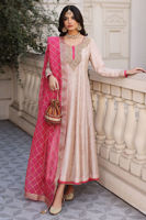 Pakistani Shell Handworked Silk Kalidaar (2-Piece) - Image 2