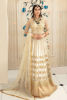 Pakistani Pale White Embellished Net Lehenga Choli (3-Piece) - Image 2
