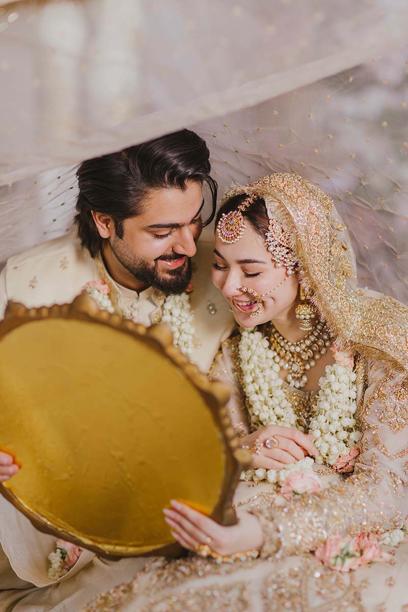 Off-White Embroidered Organza Pishwas Dress (3-Piece) - Image 7