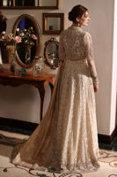 Off-White Hand-Embroidered Kalidaar Pishwas (2-Piece) - Image 7