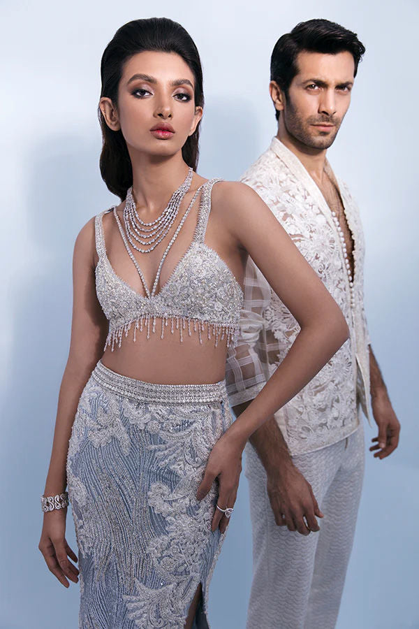 Off-White Reham Work Prince Jacket Set (3-Piece) - Image 3