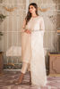 Pakistani Off-White Ivory Embroidered Salwar Kameez (3-Piece) - Image 6