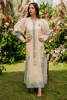 Ivory Embroidered Raw Silk Long Shirt & Pants (2-Piece) - Image 5