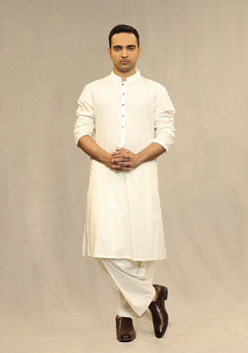 Vanilla Ice Poly Viscose Slim Fit Shalwar Kameez (2-Piece) - Image 1
