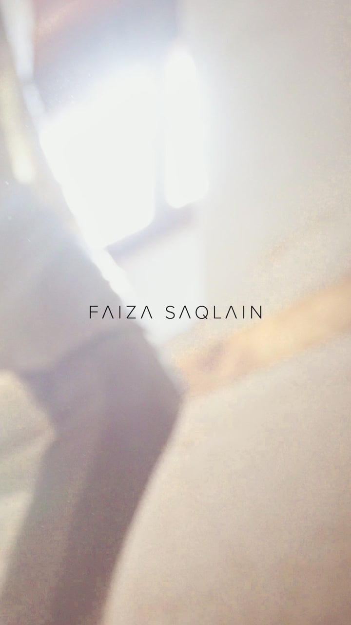 Off-White Embroidered Korean Raw Silk Sherwani (3-Piece) - Image 9