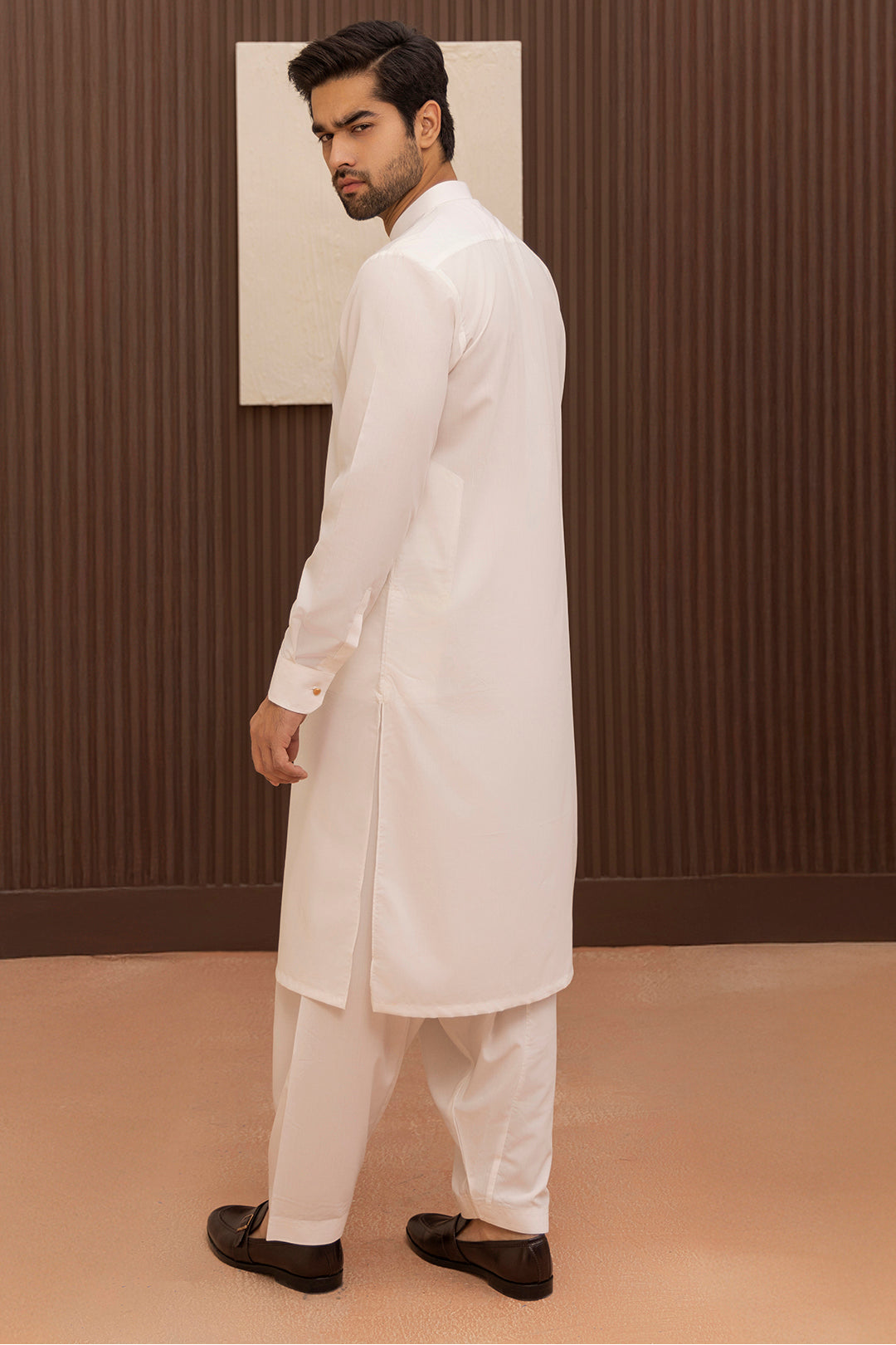 Off-White Marvel PV Fabric Shalwar Kameez (2-Piece) - Image 7