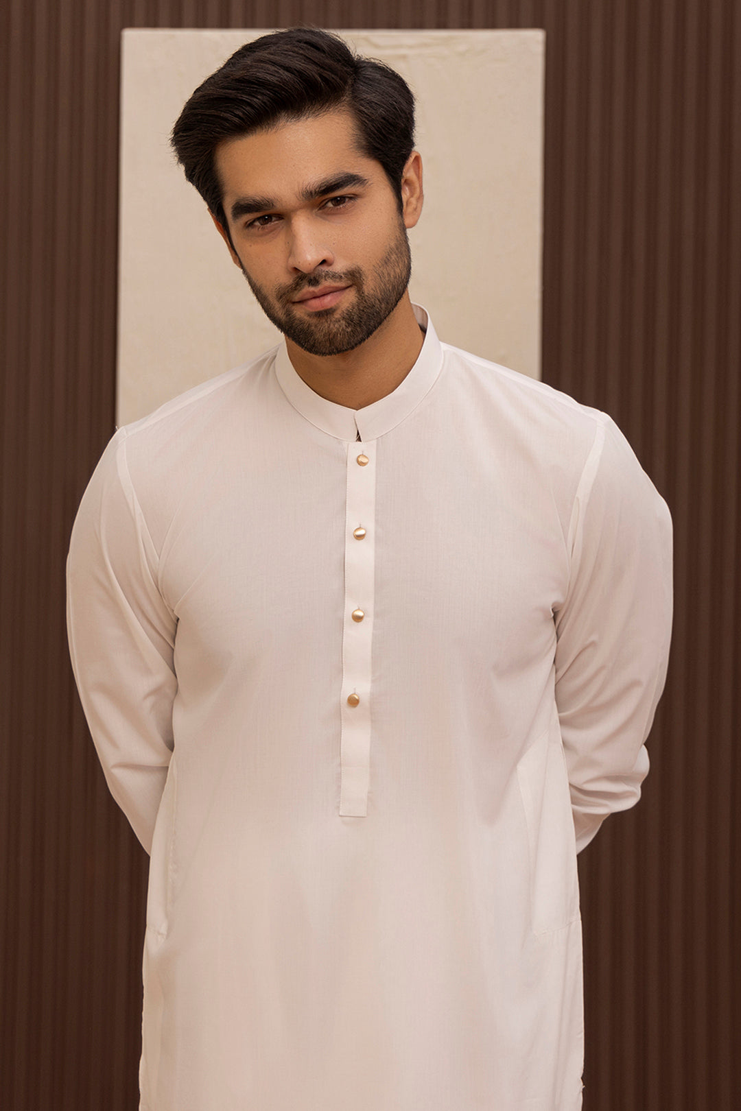Off-White Marvel PV Fabric Shalwar Kameez (2-Piece) - Image 8