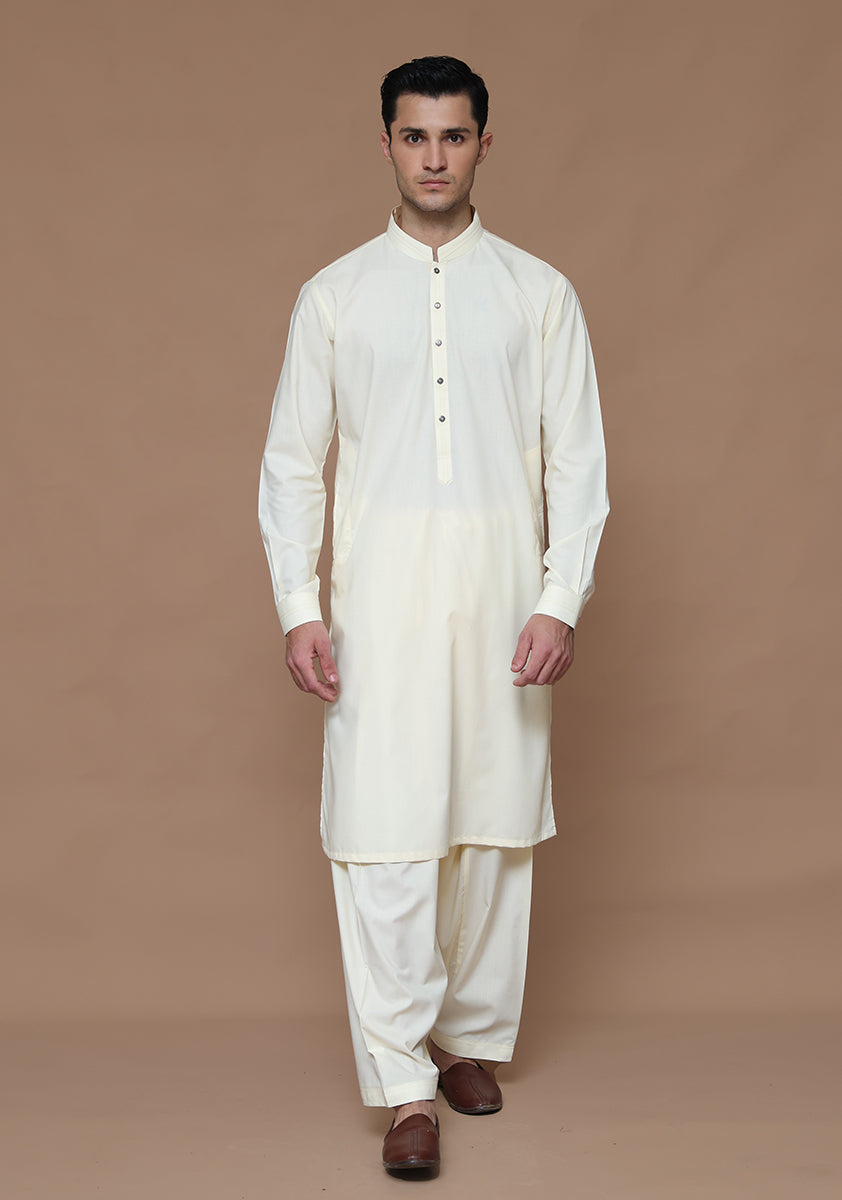 Vanilla Ice Poly Viscose Slim Fit Shalwar Kameez (2-Piece) - Image 1