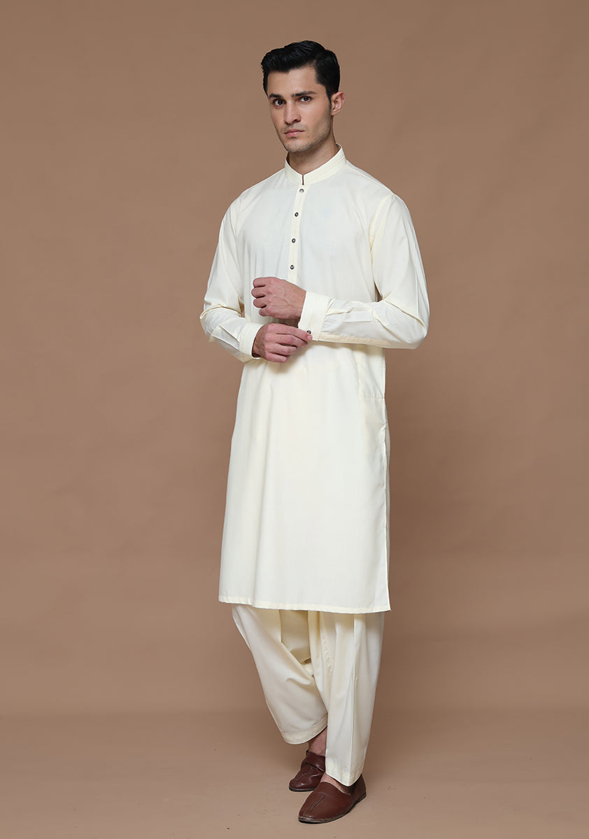 Vanilla Ice Poly Viscose Slim Fit Shalwar Kameez (2-Piece) - Image 3