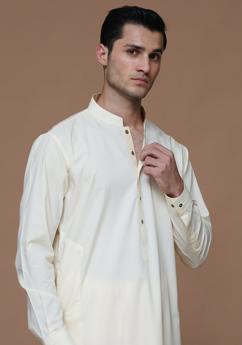 Vanilla Ice Poly Viscose Slim Fit Shalwar Kameez (2-Piece) - Image 5