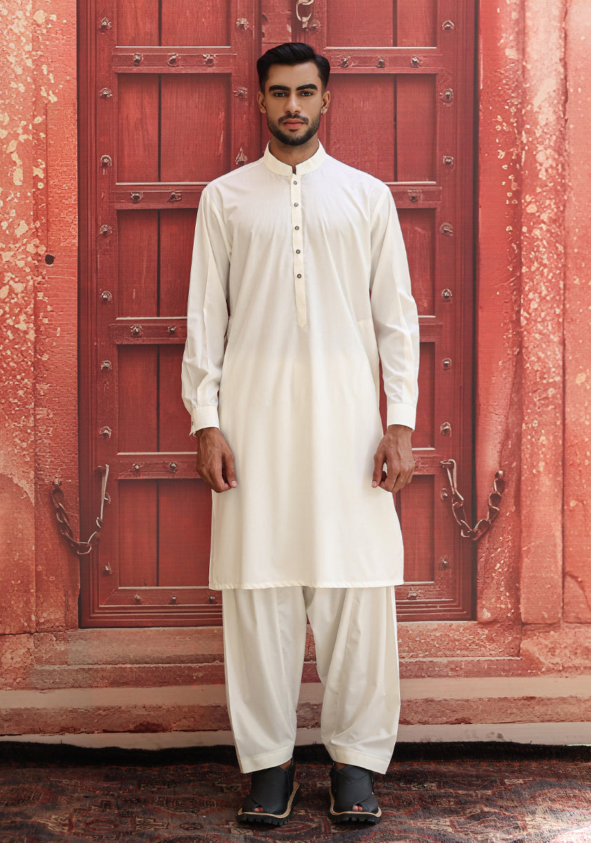 Cloud Dancer Poly Viscose Classic Fit Shalwar Kameez (2-Piece) - Image 5