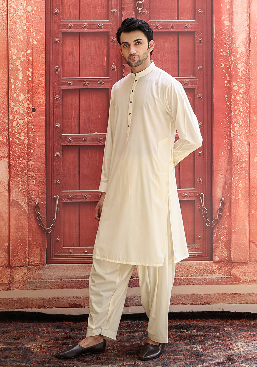 Vanilla Ice Poly Viscose Slim Fit Shalwar Kameez (2-Piece) - Image 2