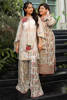 Pakistani Ivory Printed Lawn Salwar Kameez (2-Piece) - Image 9