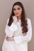 Ivory Cutwork Embroidered Cotton Silk Shirt (2-Piece) - Image 4