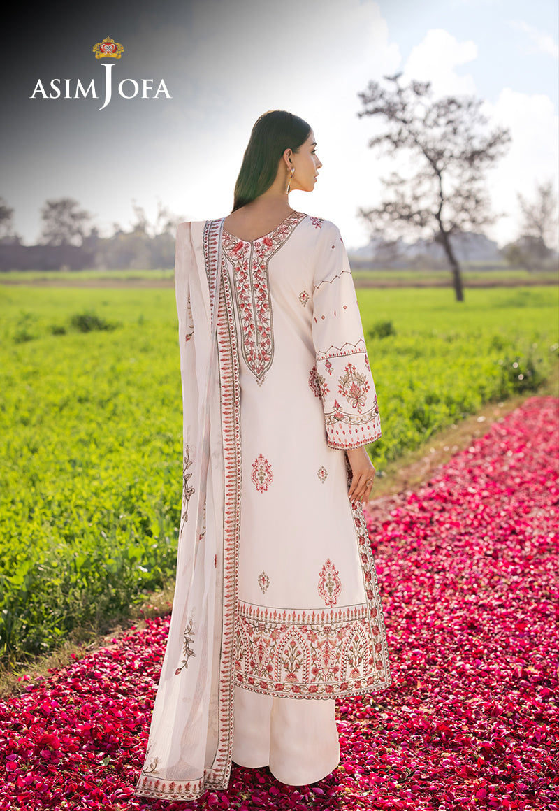Ivory Embroidered Lawn 3-Piece Suit - Image 2
