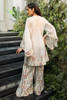 Pakistani Ivory Printed Short Shirt & Palazzo Pants (2-Piece) - Image 4