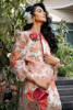Ivory Screen-Printed Raw Silk Salwar Kameez (2-Piece) - Image 3