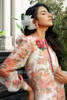 Ivory Screen-Printed Raw Silk Salwar Kameez (2-Piece) - Image 4
