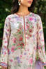 Ivory Lavender Embellished Digital-Printed Long Shirt (3-Piece) - Image 6