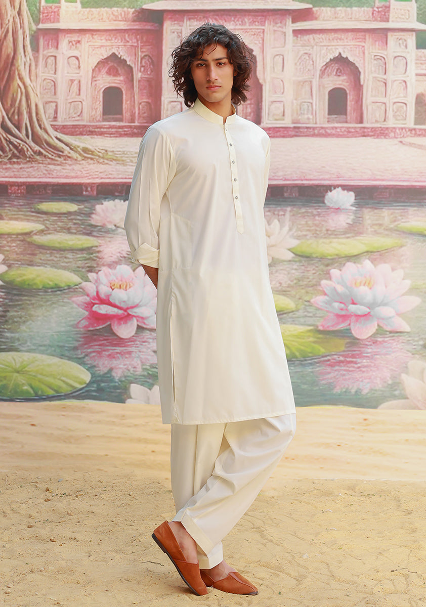 Vanilla Ice Poly Viscose Slim Fit Shalwar Kameez (2-Piece) - Image 2