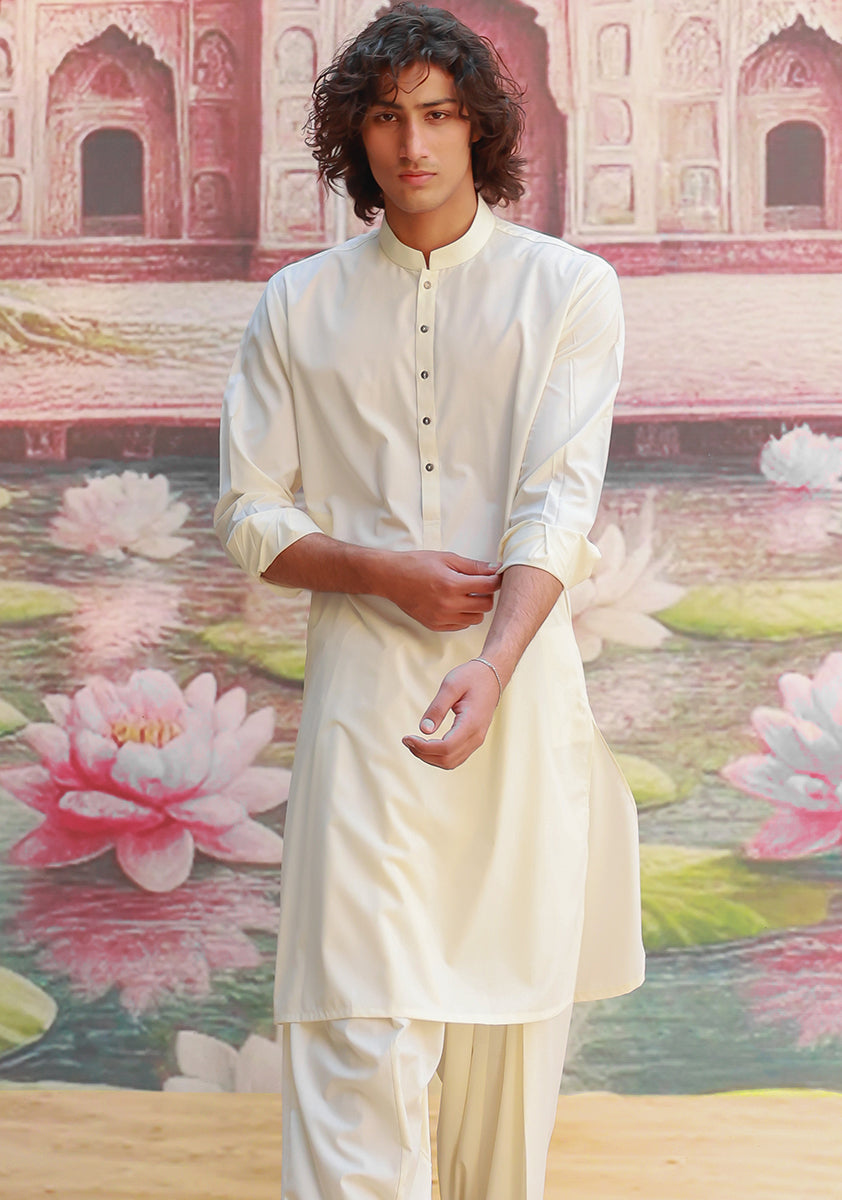 Vanilla Ice Poly Viscose Slim Fit Shalwar Kameez (2-Piece) - Image 3
