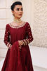 Maroon Pearls & Gold Beckti Korean Silk Gown (2-Piece) - Image 6
