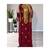 Pakistani Maroon Zari Embroidered Georgette Kaftan (1-Pc) - Image 5