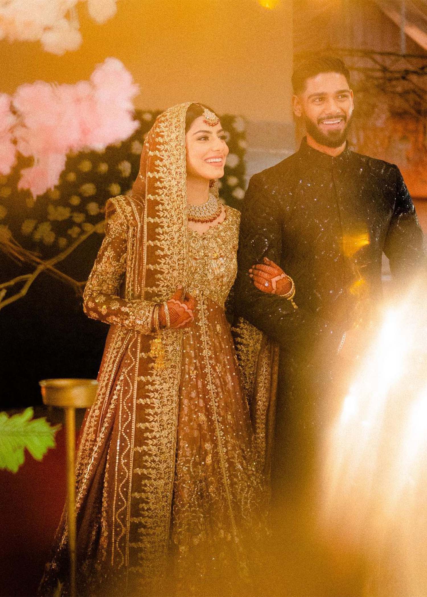 Deep Maroon Zardozi Brocade Bridal Lehenga (3-Piece) - Image 10