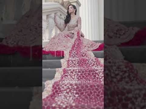 Pakistani Maroon Embellished Raw Silk Lehenga Choli (3-Piece) - Image 7