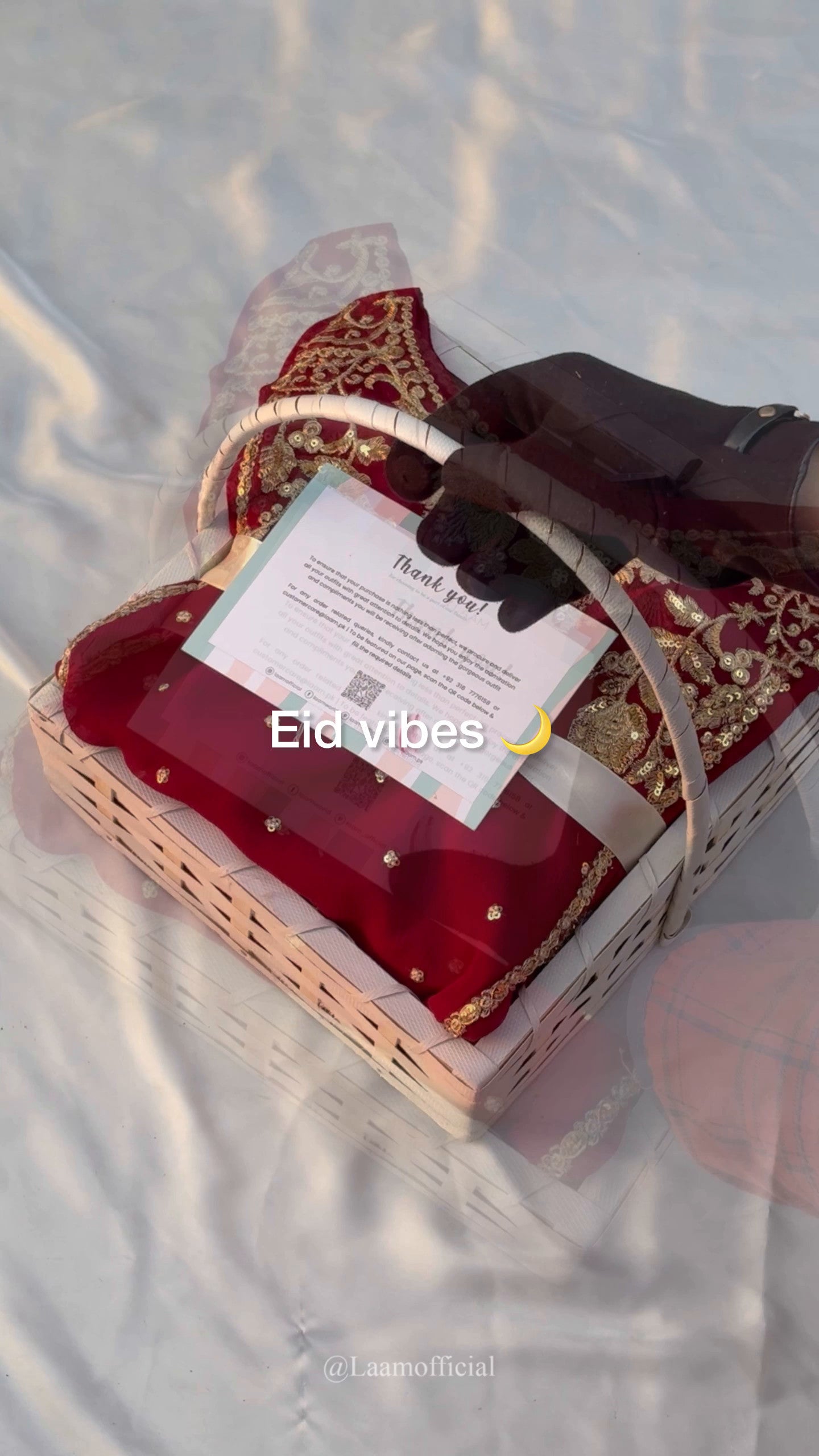 Maroon Sequin Embroidered Chiffon Pishwas (3-Piece) - Image 13