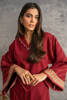 Maroon Embellished Karandi Salwar Kameez (2-Piece) - Image 3