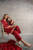 Maroon Embellished Karandi Salwar Kameez (2-Piece) - Image 9