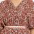 Pakistani Multicoloured Printed Rayon Kaftan with Embroidered Belt (1-Pc) - Image 6