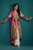 Pakistani Multicolour Zardozi Silk Salwar Kameez (3-Piece) - Image 2
