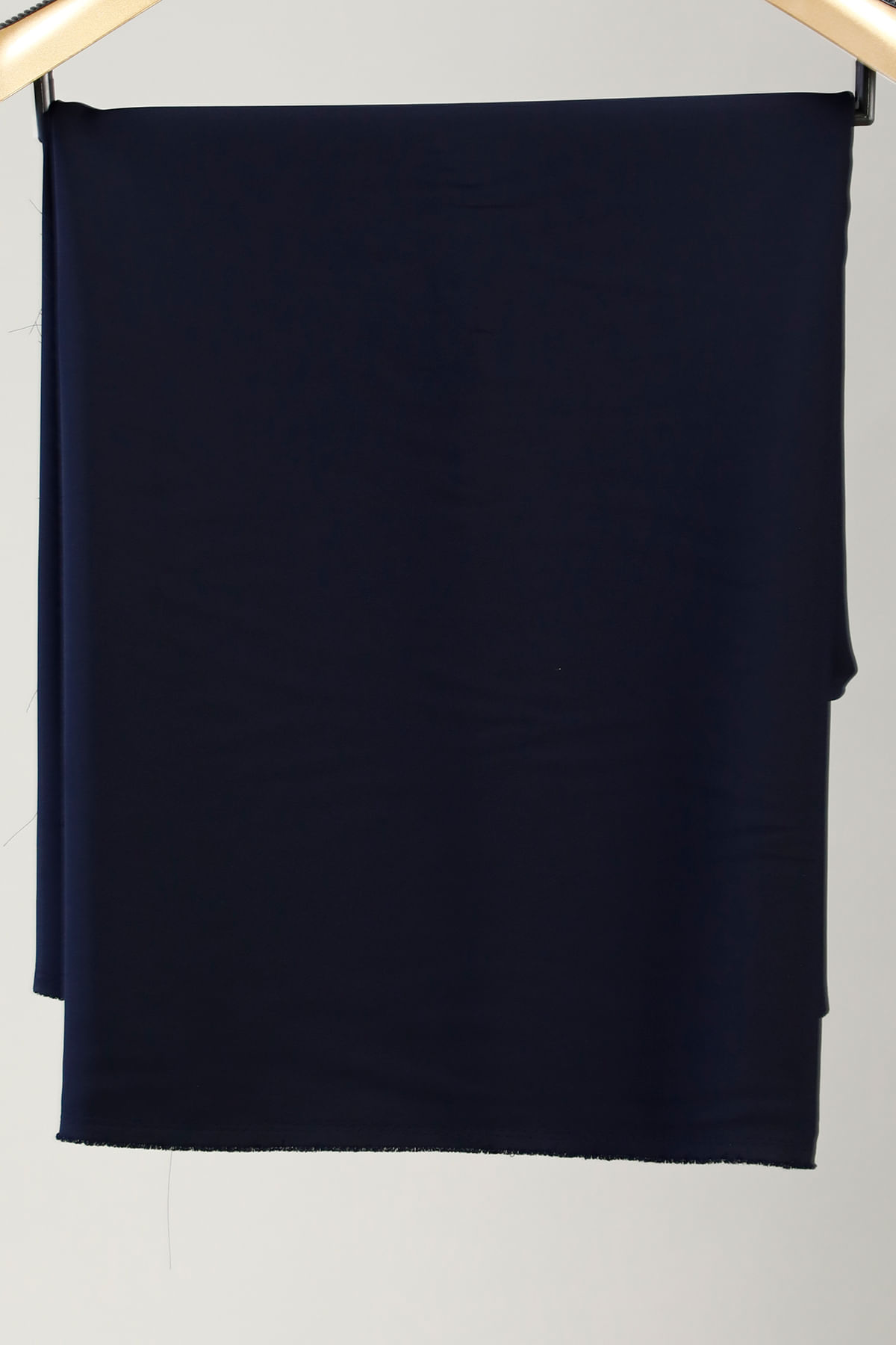 Navy Blue Resham Embroidered Silk Indo-Western Sherwani (1-Pc) - Image 5