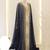Navy Blue Zari Georgette Kaftan (1-Pc) - Image 2
