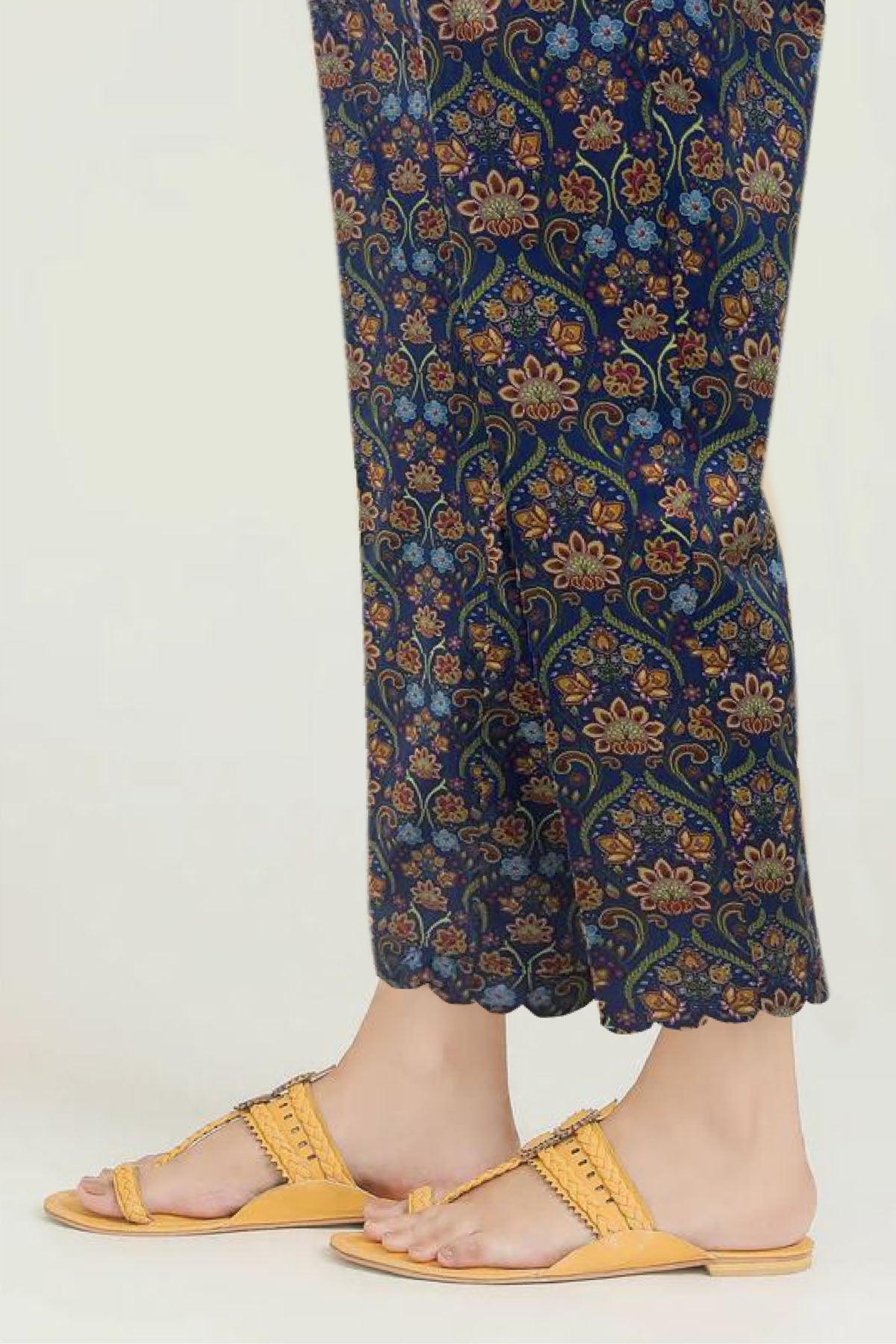 Pakistani Navy Digital Printed Cotton Straight Trouser (1-Pc) - Image 2